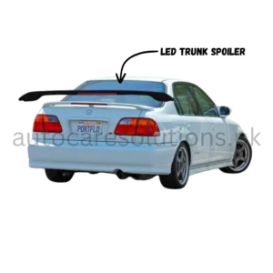 Honda Civic 1996-2000 Trunk Led Spoiler Fiber - Material
