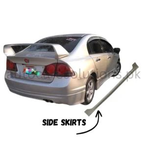 Honda Civic Reborn 2008-2012 Side Skirts Fiber-Material