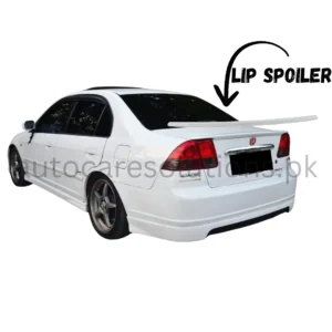 Honda Civic 2000-2005 Trunk Lip Spolier Fiber-material