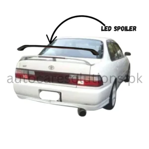Toyota Indus Corolla 1991-2002 Led Trunk Spoiler Fiber-material
