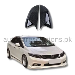 Honda Civic Rebirth 2013-2016 Batman Style Carbon Fiber Side Mirror Covers
