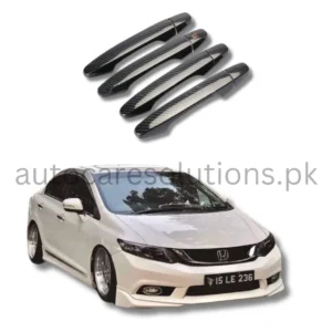 Honda Civic Rebirth 2013-2016 4Pcs Carbon fiber Door Handles Cover