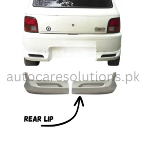 Daihatsu Coure 2002-2008 2pcs Rear Lip FIber-Material