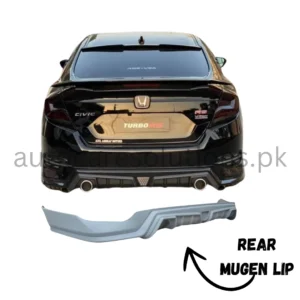 Honda Civic 2017-2021 Rear Mugen Lip Fiber-Material