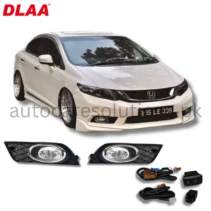 Honda Civic Rebirth 2013-2016 DLAA Fog Lamp With Complete Fitting & Wiring