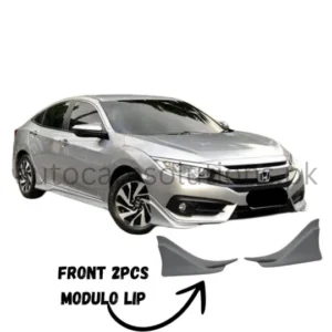 Honda Civic 2017-2021 Front 2 Pcs Modulo Lip FIber-Material
