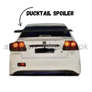 Honda Civic 2001-2005 Ducktail Spolier Fiber-Material