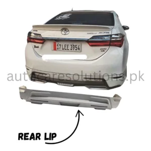 Toyota Corolla 2018-2021 Rear Lip FIber-Material