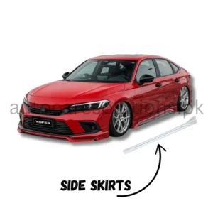 Honda Civic 2022-2024 Side Skirts Fiber-Material
