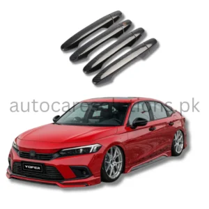 Honda Civic 2022-2024 4Pcs Carbon fiber Door Handle Cover