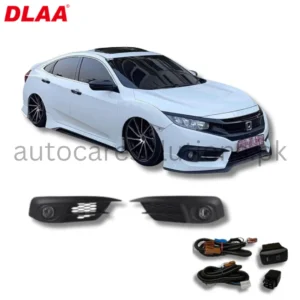 Honda Civic 2017-2021 DLAA Fog Lamp With Complete Fitting & Wiring