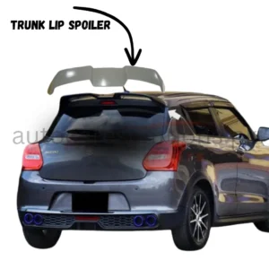New Suzuki Swift 2022-2025 Rear Fiber Lip Spoiler