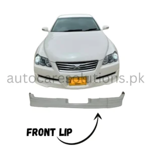 Toyota Mark X 2004-2010 Front Lip Fiber-Material