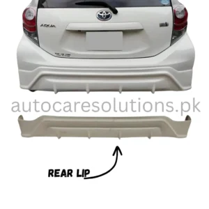 Toyota Aqua 2012-2015 Rear Lip Fiber-Material