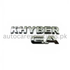 Suzuki Khyber GA Monogram Emblem