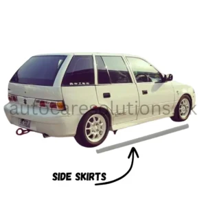 old Suzuki Cultus 2000-2017 Side Skirts Fiber-Material