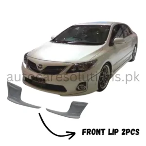 Toyota Corolla 2012-2014 (2Pcs) Front Lip Fiber-Material