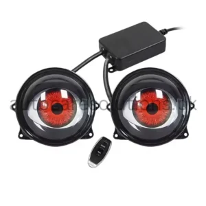 Universal Dynamic Devil's Eyes Car LED Lights with Complete Accessories